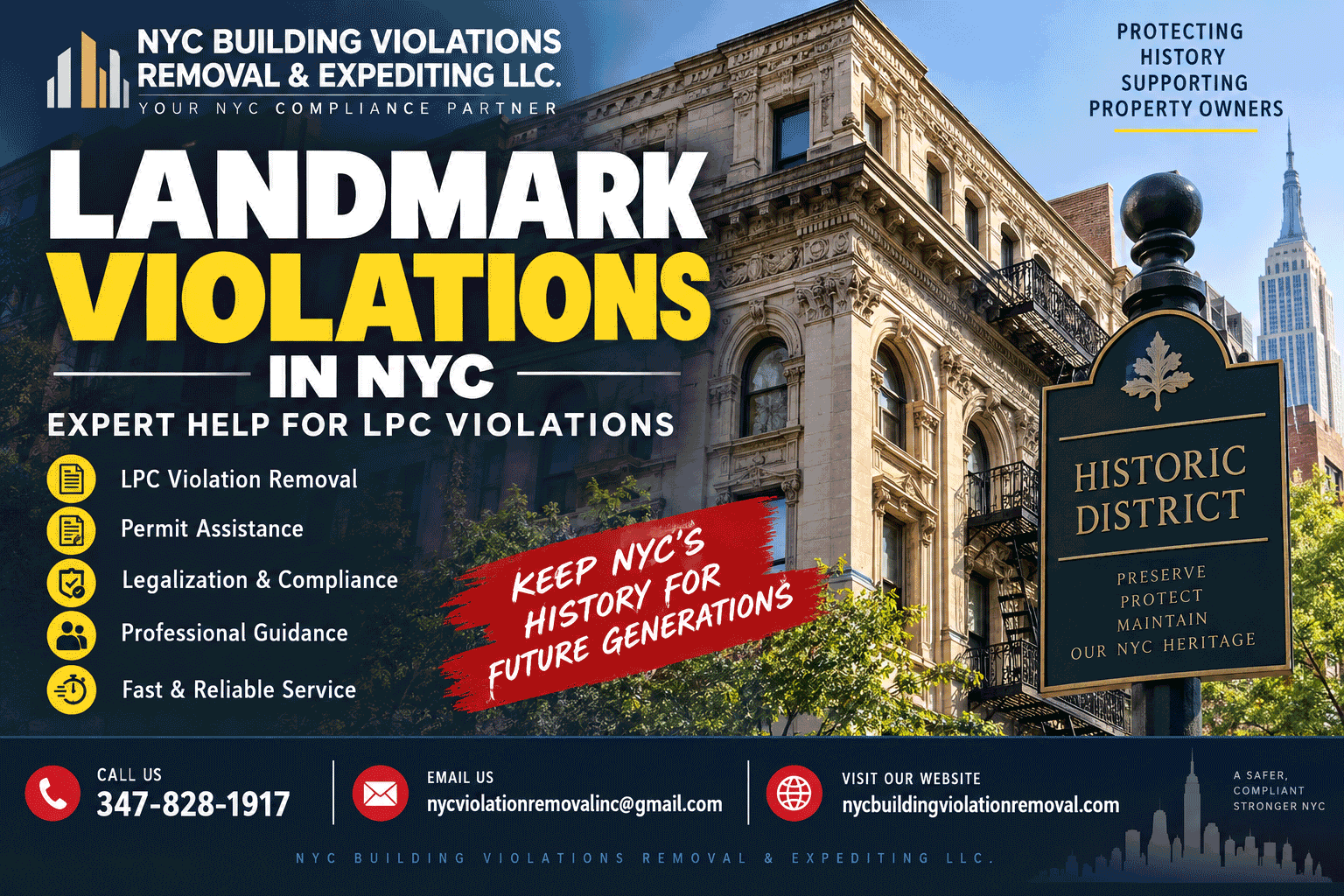 Landmark Violations in NYC: What Property Owners Need to Know
